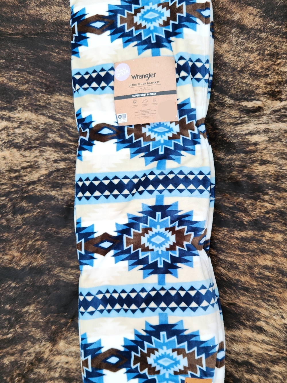 Wrangler Ultra Plush Full/Queen Blanket